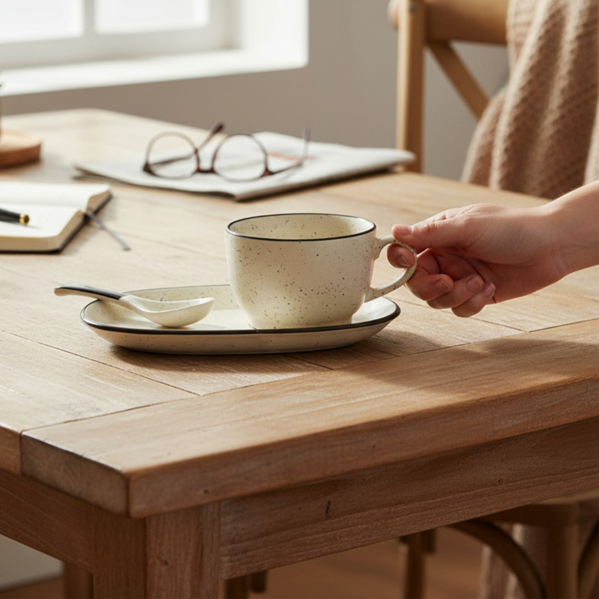 Monochrome Harmony Soup Set